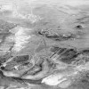 Aerial photograph from 1950 looking northeast, Gordion